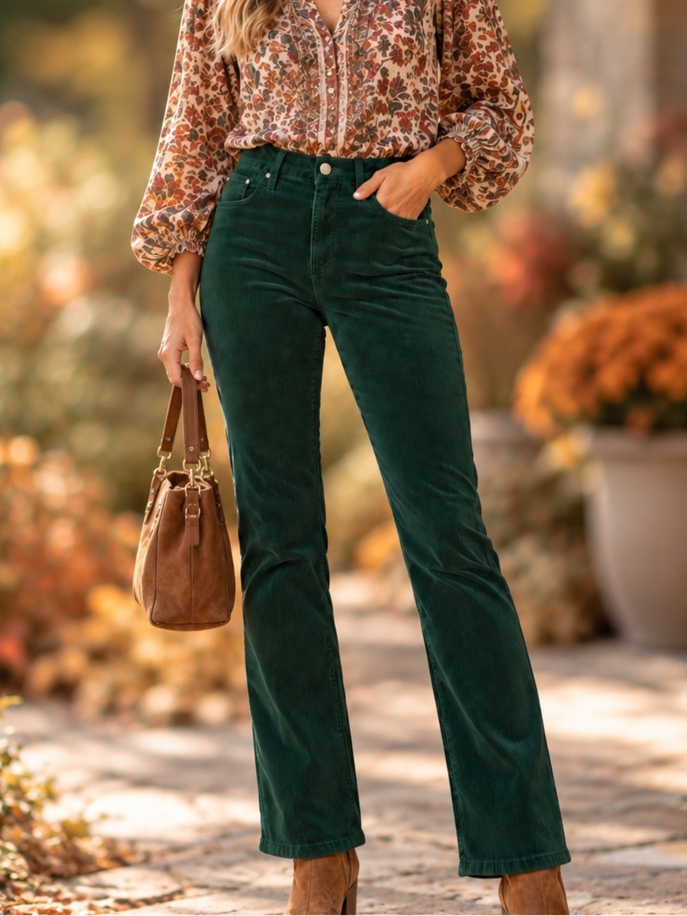 J.Crew Sz 27 Forest Green Cotton Corduroy Jeans Straight Leg Preppy Heritage